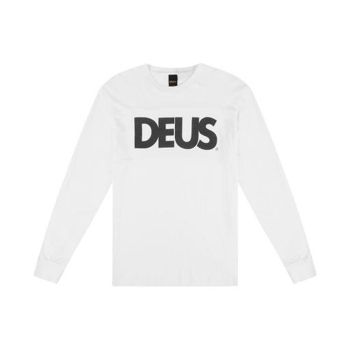 Deus Ex Machina All Caps Moto Jersey White