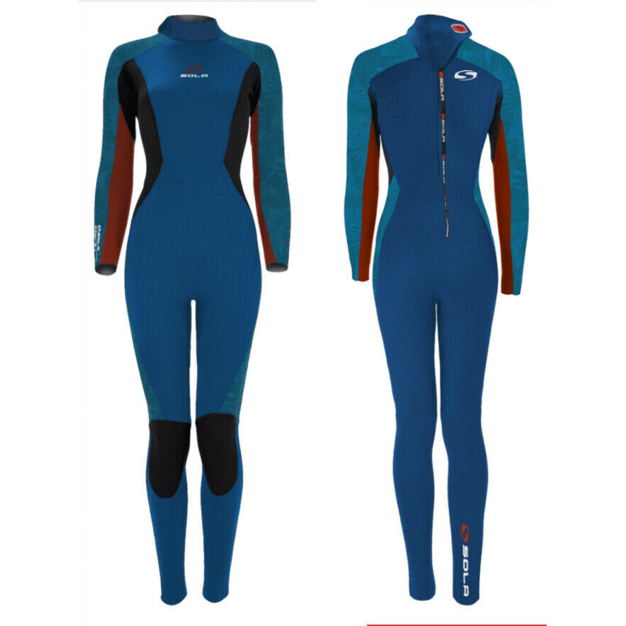 Sola Star Ladies 5-4 back zip winter wetsuit