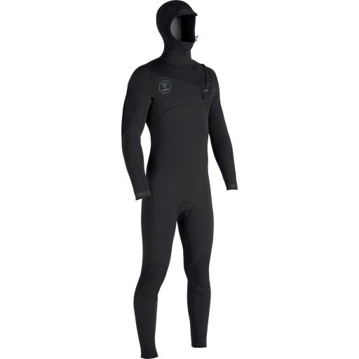 Vissla 7 Seas 5-4 hooded chest zip wetsuit